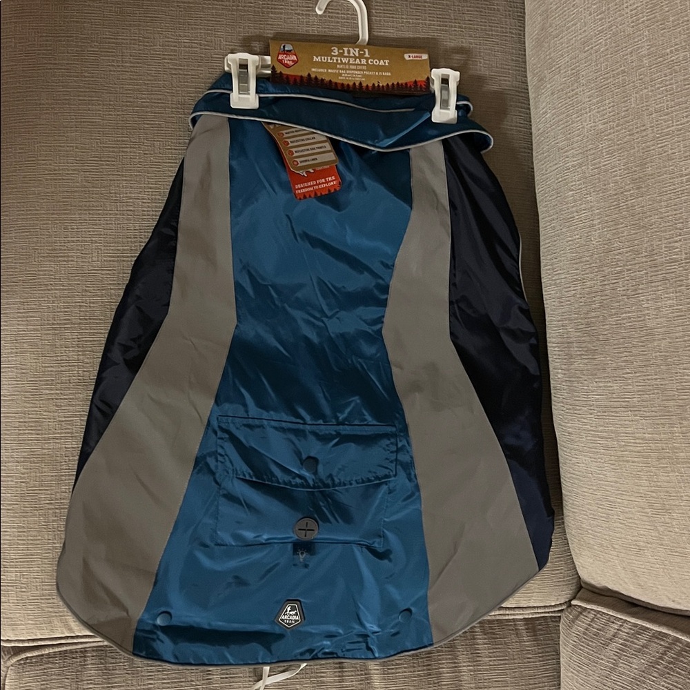 Arcadia Trail 3 in 1 Multiwear Outdoor Dog Coat Extra Large